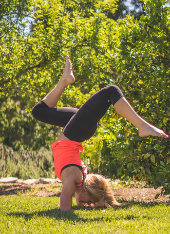 yoga in the yard