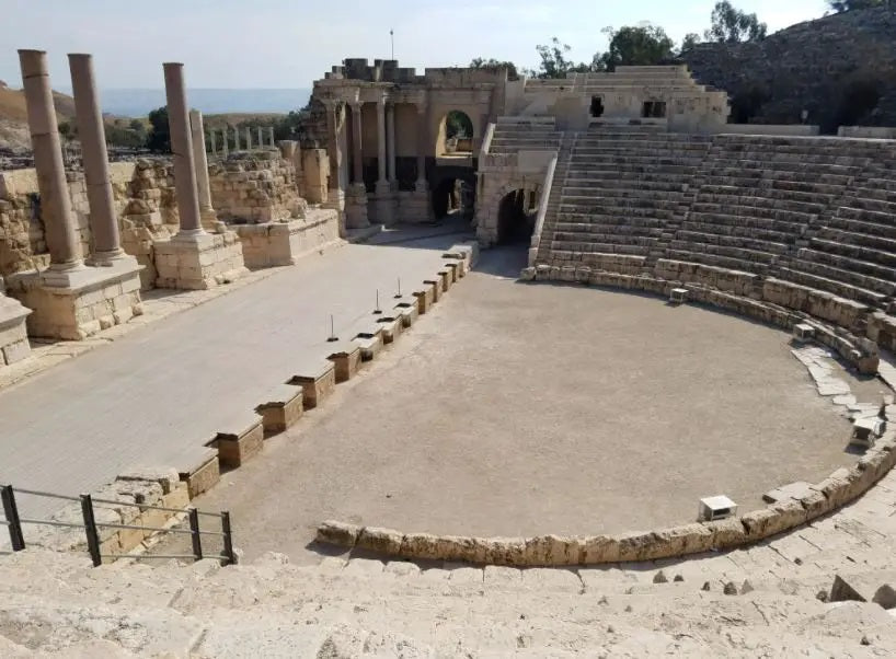 This Roman Amphitheater