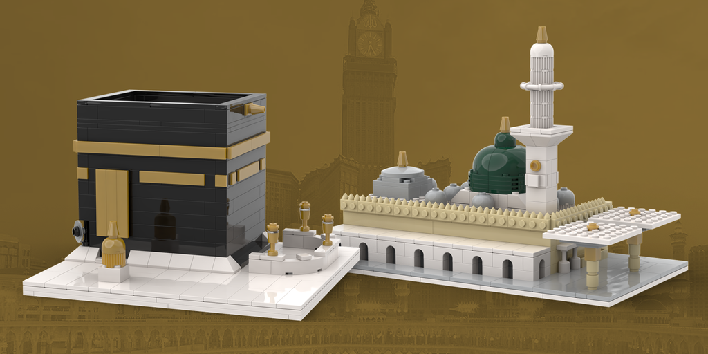 kaaba and masjidan-nabawi block sets