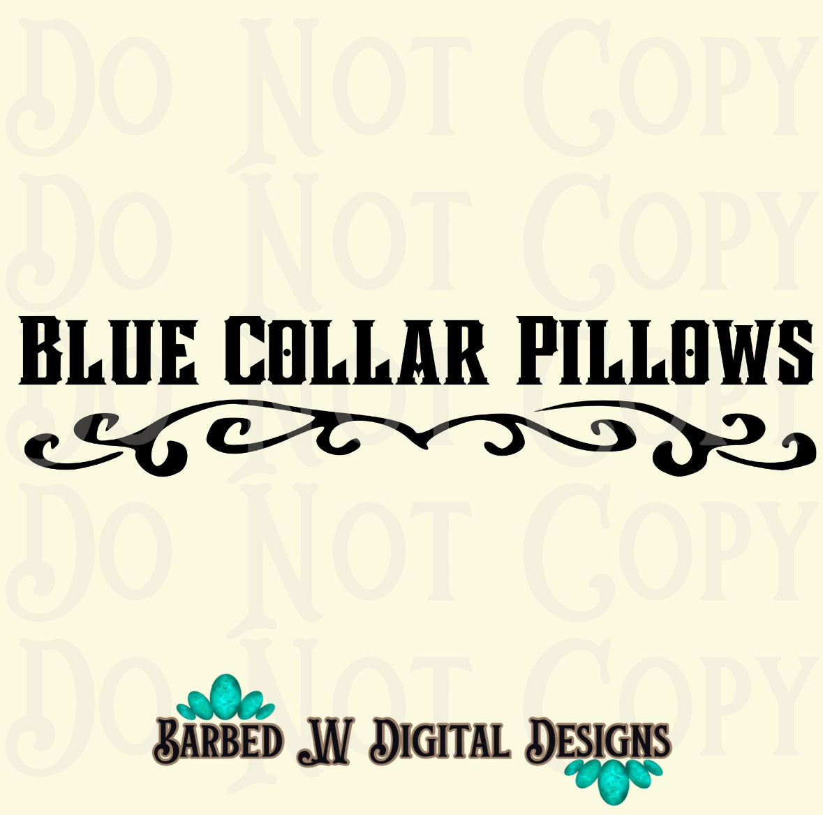Blue Collar Pillows