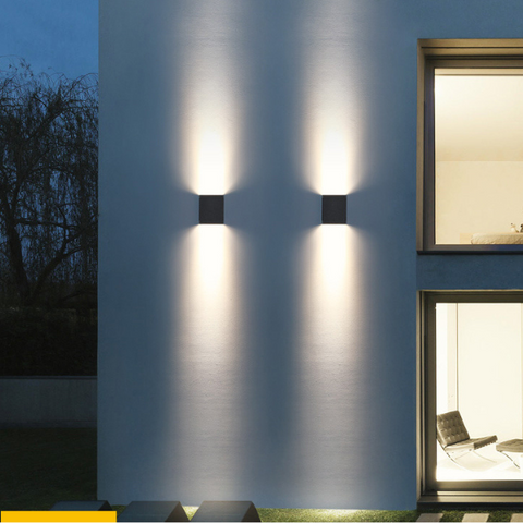 Stella Outdoor Wall Lamp Spotlight Functionality