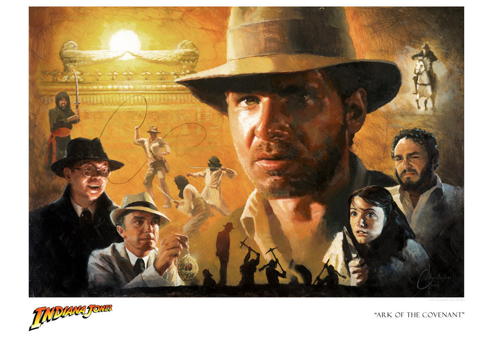 Image result for Indiana Jones finds the Ark of the Covenant