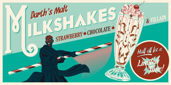 Darth's Malt Milkshakes variant