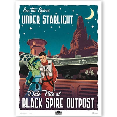 Date Nite at Black Spire Outpost artwork by artist Brian Miller.