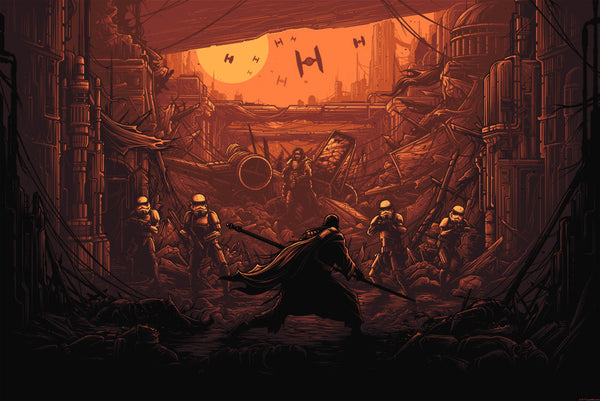 Rogue One print by Dan Mumford