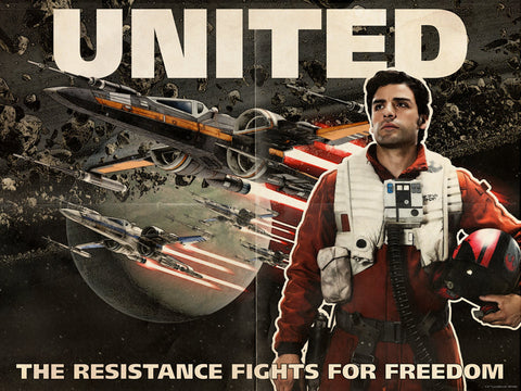 United by Louis Solis | Poe Dameron Star Wars The Force Awakens