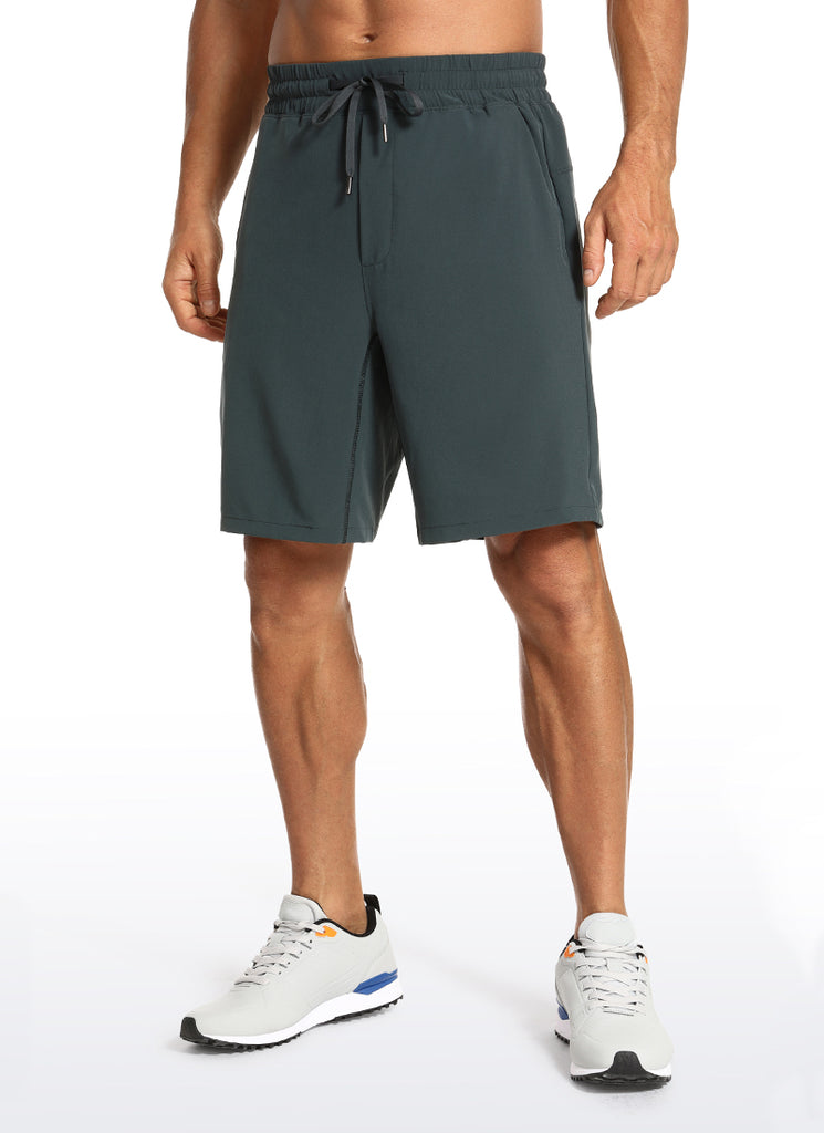 CRZ YOGA Men's 2 in 1 Running Shorts with Liner - 7''/9 Quick Dry