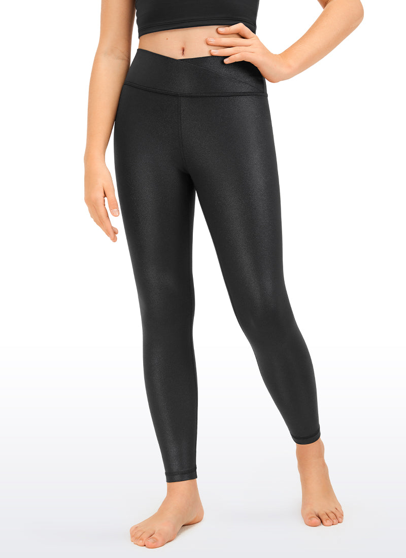 Matte Faux Leather Outfits – CRZ YOGA