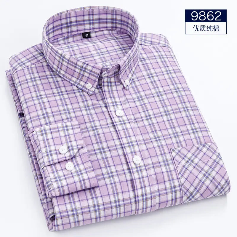 DAVYDAISY 2019 nueva llegada otoño camisa para hombre 100% algodón