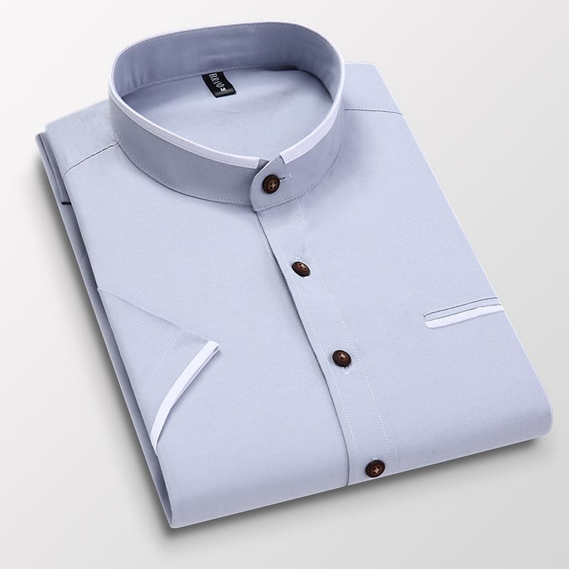 2020 nueva camisa de manga corta de verano para hombres con soporte Oxford moda