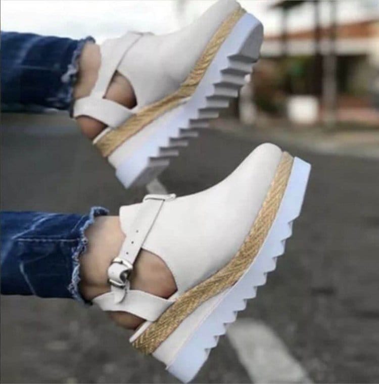 Causal Wedge Heel Platform