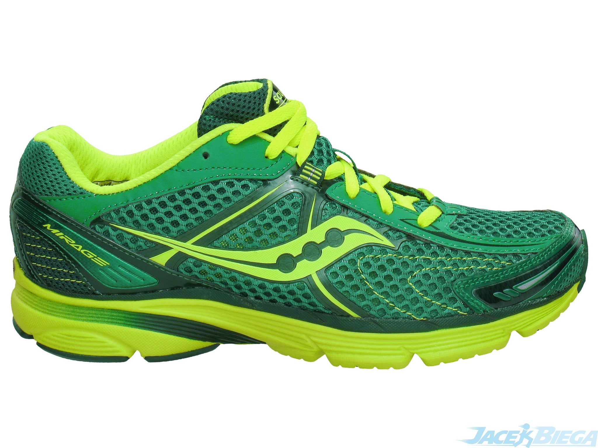 saucony green running shoes