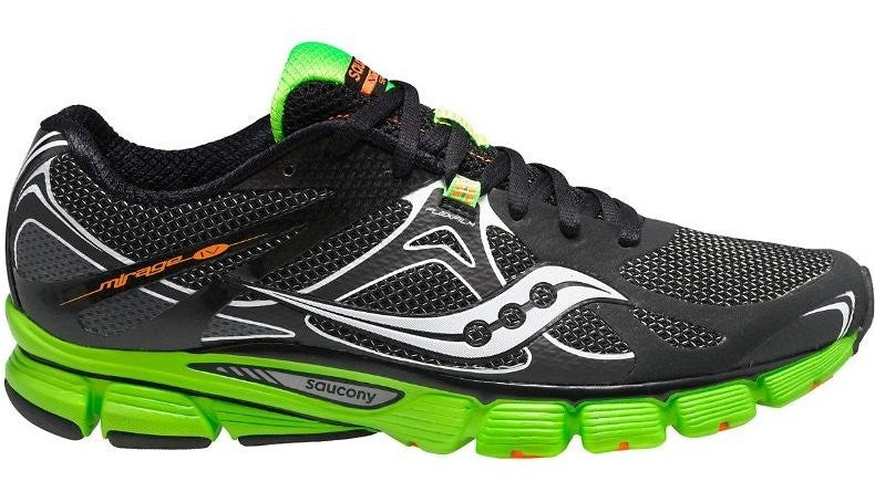 saucony running shoes mirage