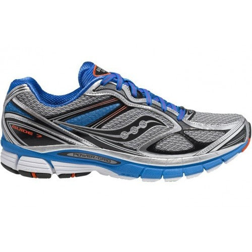 Men's Saucony ProGrid Guide 7 •Blue/Silver/Black• Running Shoe – ShooDog.com