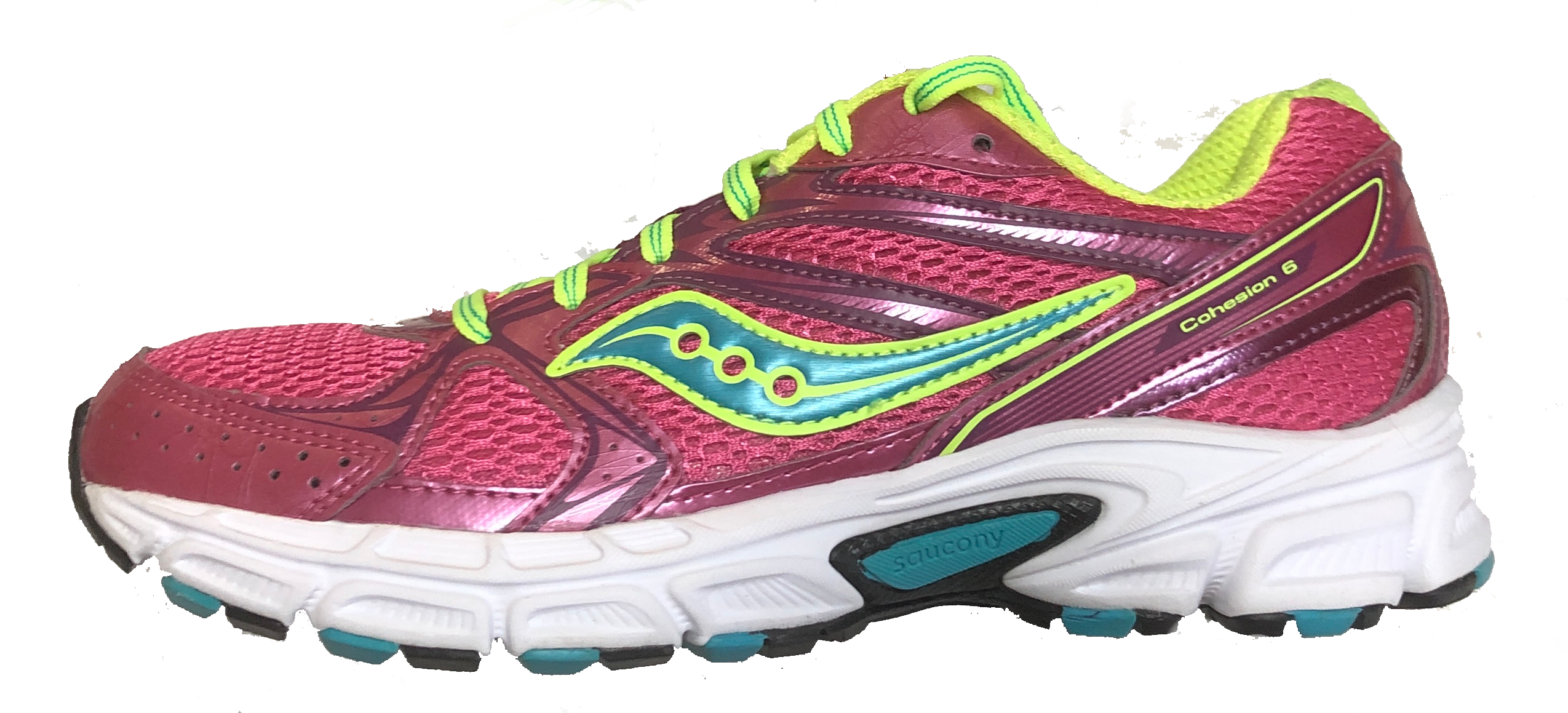 Pink/Blue- Running Shoe •Wide Width 