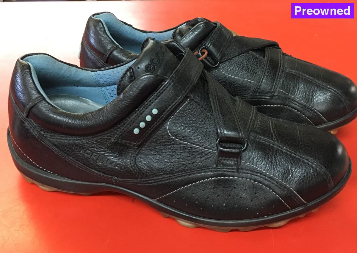 ecco golf shoes black