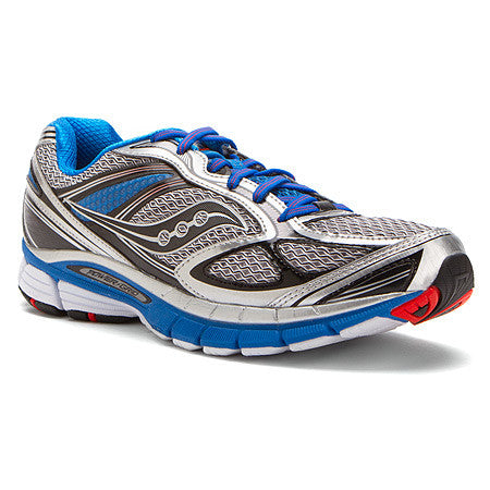 Mens Saucony Guide 7 •Silver / Blue 