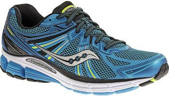 Men's Saucony Grid Omni 13 •Blue/Citron• Running Shoe – ShooDog.com