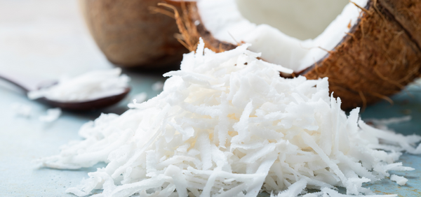 A Handful of Sweetened Shredded Coconut