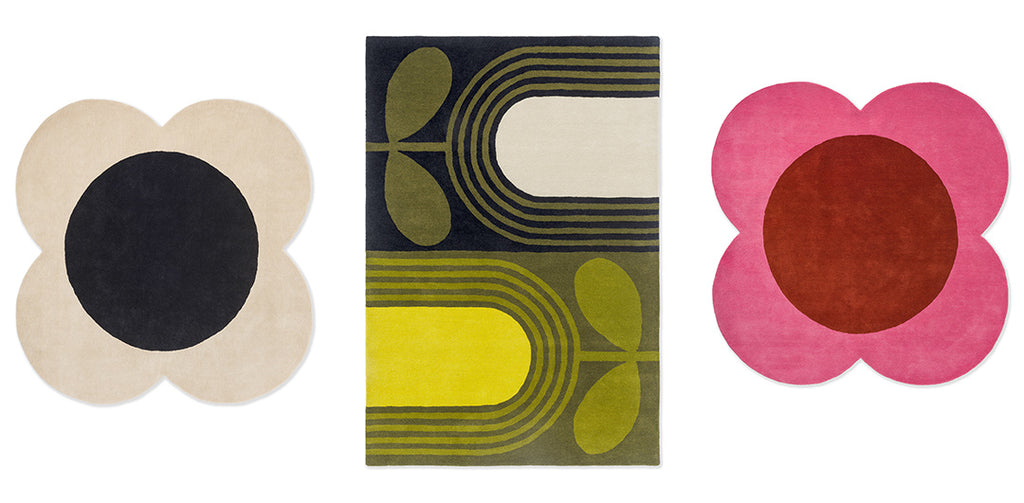 Orla Kiley iconic designs now available in wool rugs to elevate your home