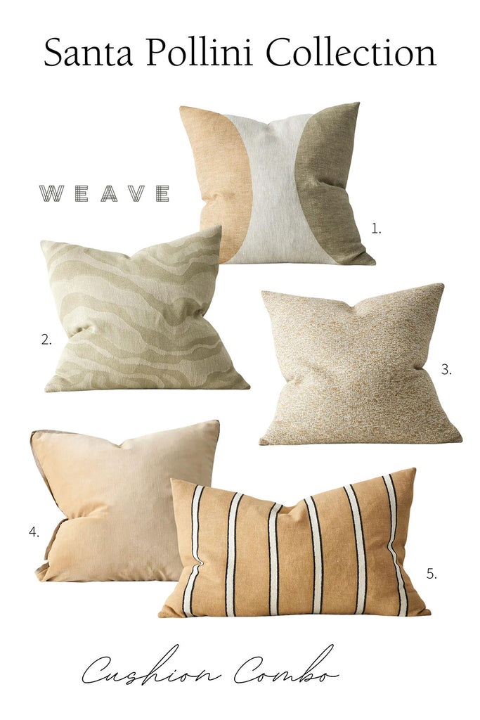 Weave Home Nz Santa Pollini Cushion collection