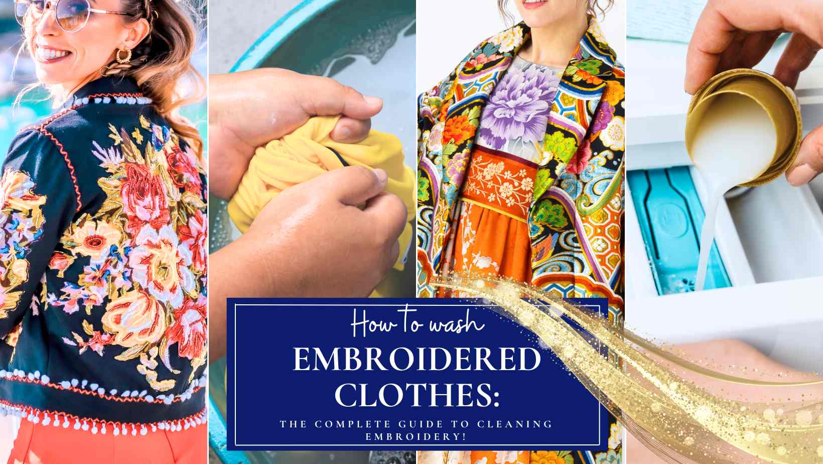 How to wash embroidered clothes:  The Complete Guide to Cleaning Embroidery Clothes! 
