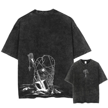 Hunter x Hunter Nen Chain Mastery Oversized Vintage T-Shirt