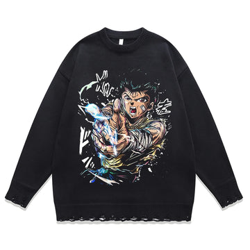 Naruto Lee's Taijutsu Longsleeve Crewneck Sweater