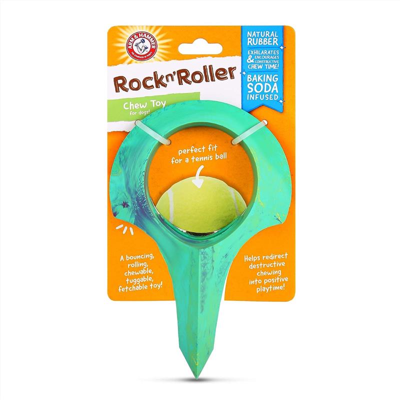 Arm & Hammer Rock-N-Roller Dog Chew Toy - MacroPetz product image