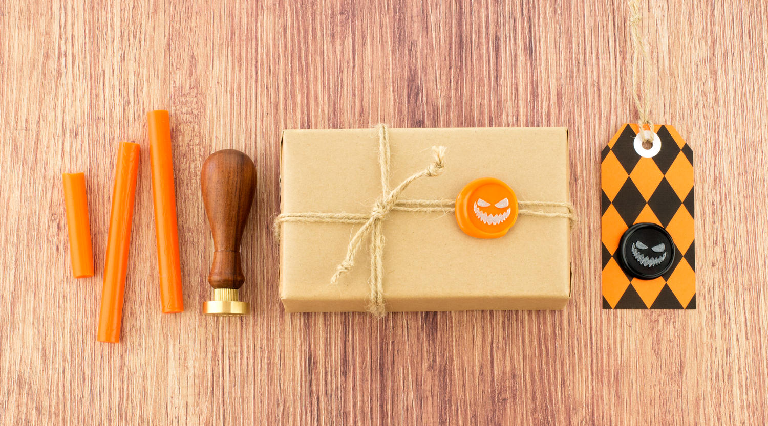 Get tricky. Creative Halloween wax seal stamp ideas from Kustom Haus.