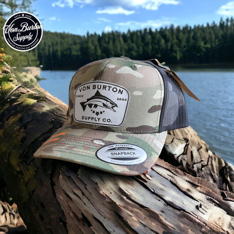 Custom Yupoong Leather Patch Hats – Von Burton Supply