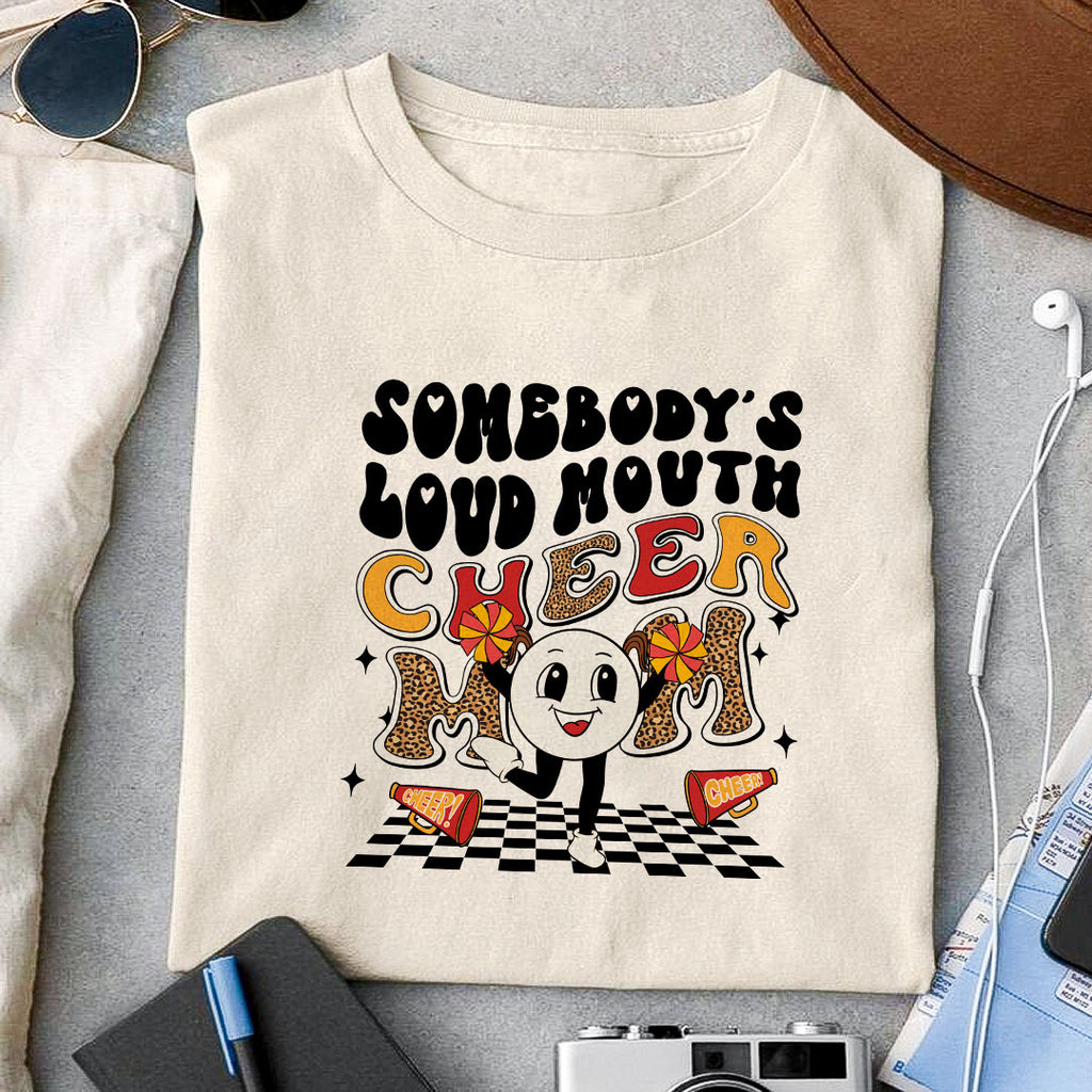 Somebodys loud mouth cheer mom sublimation design, png for sublimation ...