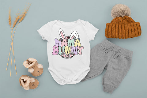 Mama bunny sublimation design, png for sublimation, Holidays design, Easter Day sublimation