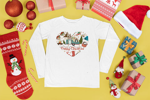 Merry Christmas sublimation design, png for sublimation,  Camping christmas png,Christmas design