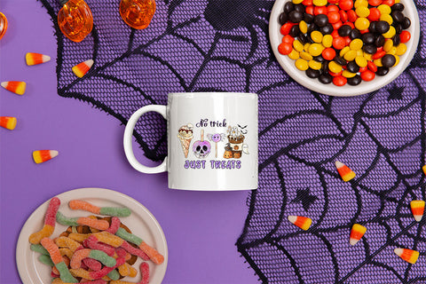 No Tricks Just Treats sublimation