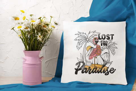 Lost in paradise sublimation design, png for sublimation