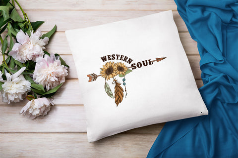 Western Soul sublimation design, png for sublimation, Western Bundle design, Western PNG