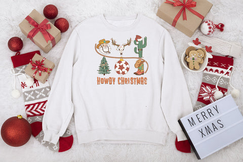 Howdy christmas sublimation design, png for sublimation, Christmas PNG, Western christmas PNG