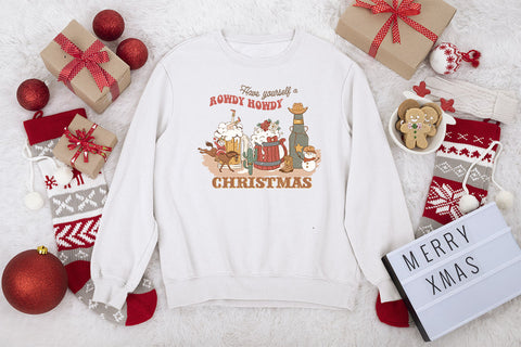 Have yourself a how sublimation design, png for sublimation, Christmas PNG, Western christmas PNG