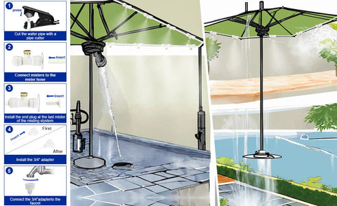 How to Install Misters on Patio