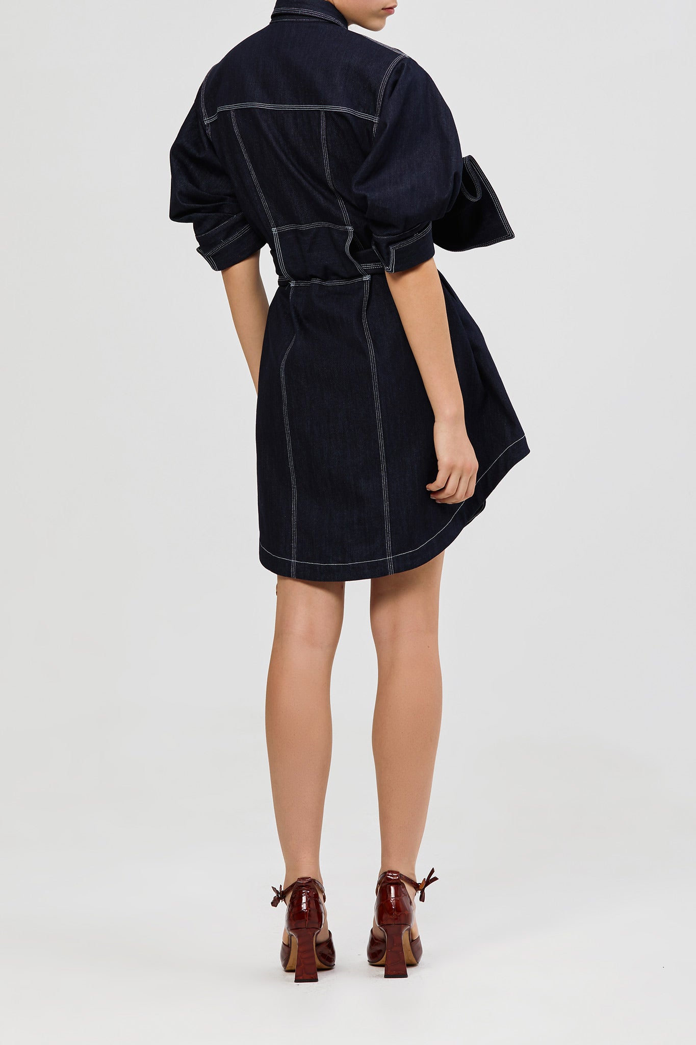 acler denim dress