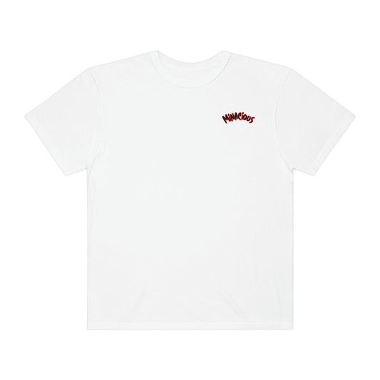 Men’s garment-dyed heavyweight t-shirt WHITE LOGO