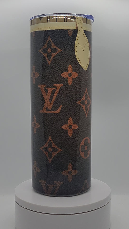 LV inspired purse tumbler – Designs By Us 2021