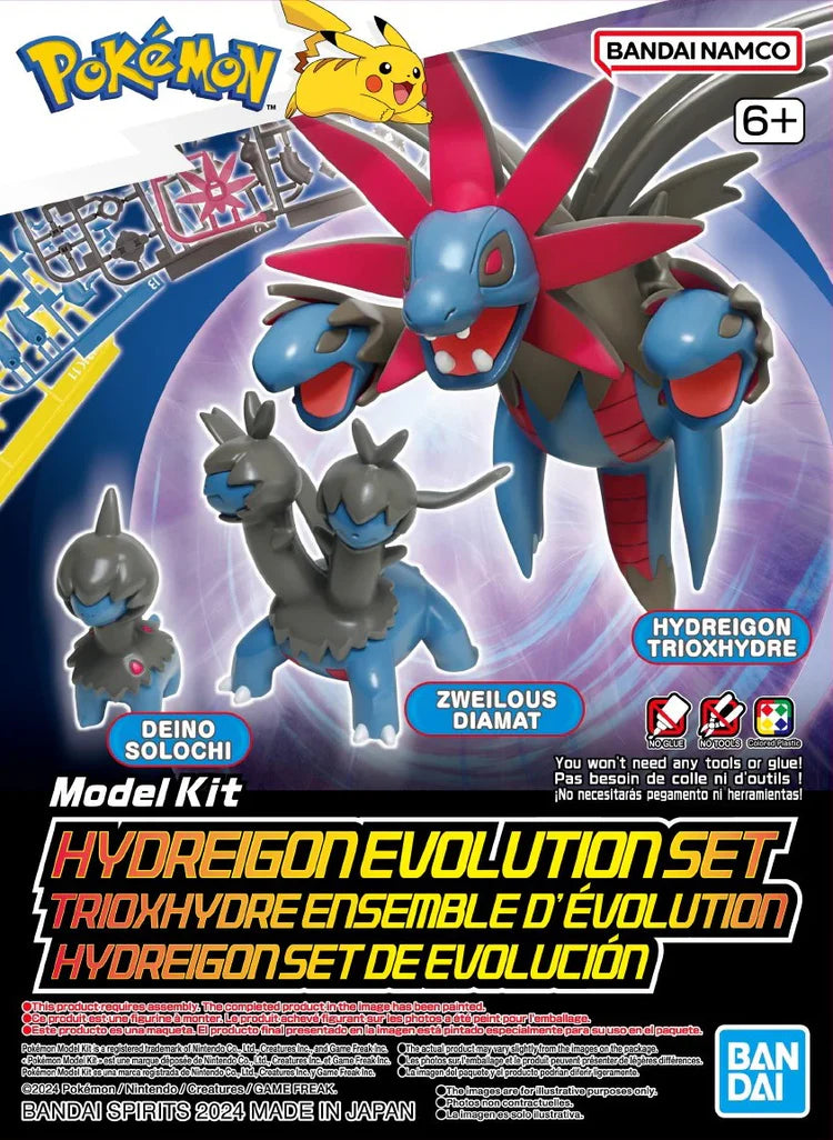 Pokemon Model Kit Evolution 22 Hydreigon Set