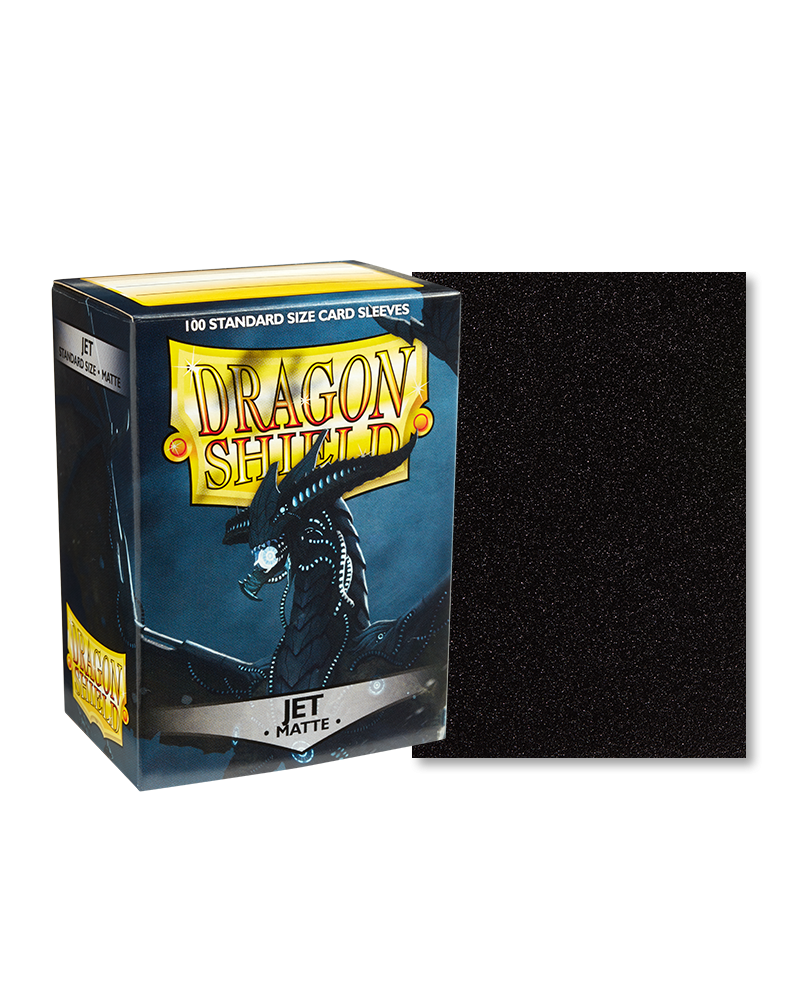 Dragon Shield Matte Jet 100ct
