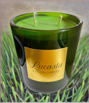 Fresh-cut Grass 12 oz. - Lucasta Candles