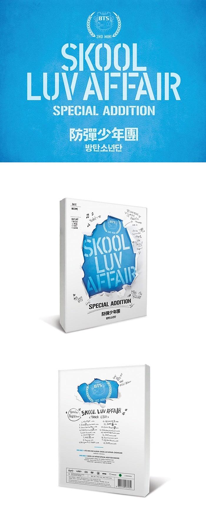 Bts Skool Luv Affair Special Addition Cd 2dvds Pre Order J Store Online