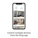 Ring Indoor Cam, Compact Plug-In HD security camera with two-way talk, Works with Alexa - White