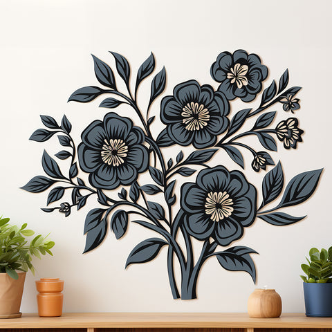 Flower Stickers for Walls