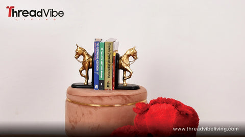 Horse-Shaped Metal Book Stopper